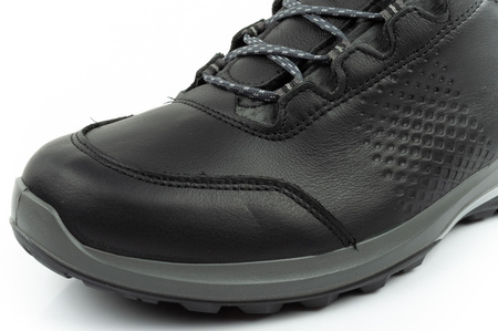 Ghete de drumeție din piele Grisport Nero Avon SPO-TEX pentru bărbați, negre