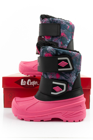 Ghete de zăpadă Lee Cooper de iarnă pentru fete, roz