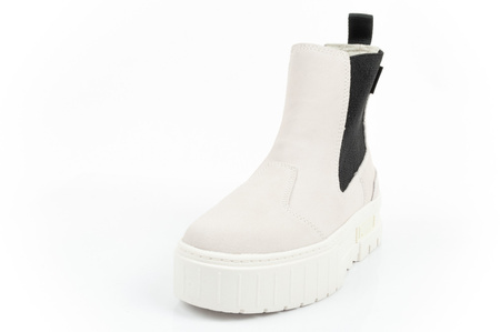 Botine de dama Puma Mayze Chelsea Suede [382829 02], crem.