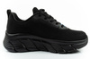 Teniși Skechers Bobs B Flex pentru femei, în negru la modă