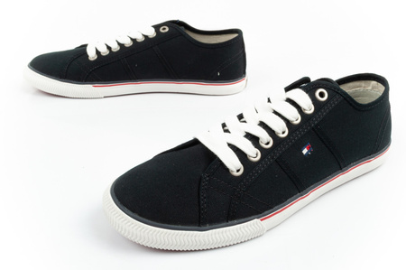 Pantofi sport Tommy Hilfiger pentru bărbați, model modern, confortabil, negru [FM56816983]