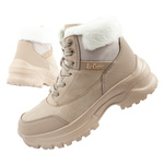 Pantofi de drumeție de iarnă Lee Cooper pentru femei, izolați, bej