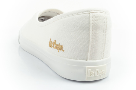 Teniși Lee Cooper pentru femei, balerini albi, fără alunecare