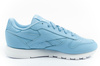 Pantofi sport Reebok Classic pentru femei, albaștri, piele la modă