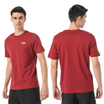Herren T-Shirt Puma Ess+ 2 [674470 12] Sport T-Shirt, burgunderrot.