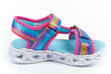 Sandale Skechers copii [302675L/MLT] Pantofi cu LED, multicolore.