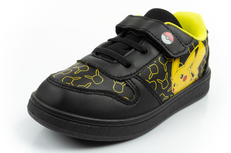 Pantofi sport pentru copii Leomil, adidași ușori Pokemon cu velcro, negri