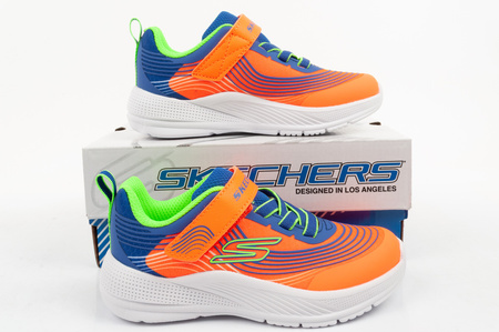 Pantofi sport Skechers Microspec Advance pentru copii cu velcro