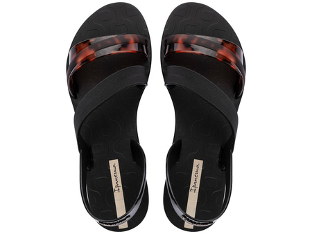 Sandale vibrante pentru femei Ipanema, la modă, confortabile, negre, maro