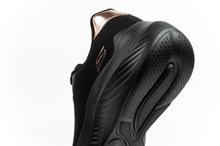 Teniși Skechers Bobs Squad Waves pentru femei, negri, ușori, la modă