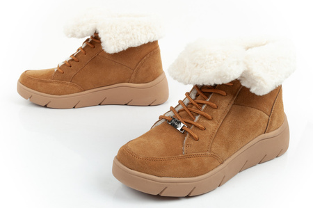 Pantofi sport dama Scholl Stelvio, botine [F302321013], izolati, maro.