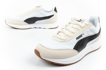 Teniși Puma R78 Lightwind pentru bărbați, confortabili, la modă, bej, alb