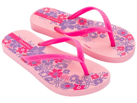Șlapi Ipanema Classic Happy Pink pentru fete