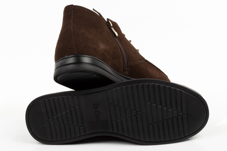Ghete elegante Lee Cooper pentru bărbați, din piele maro