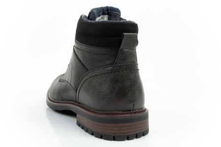 Ghete Chelsea Wrangler George pentru bărbați, elegante, la modă, negre