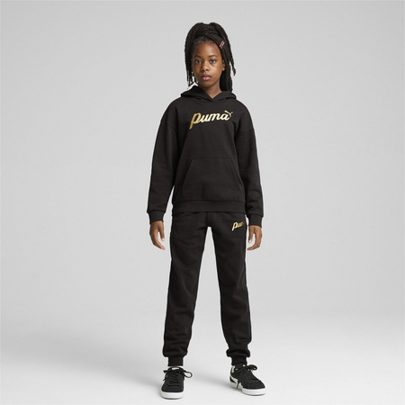 Hanorac sport Puma ESS+ Script pentru copii, model cangur