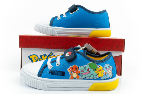Pantofi sport ușori pentru copii Leomil Pokemon, cu velcro și LED [PO003309] albastru