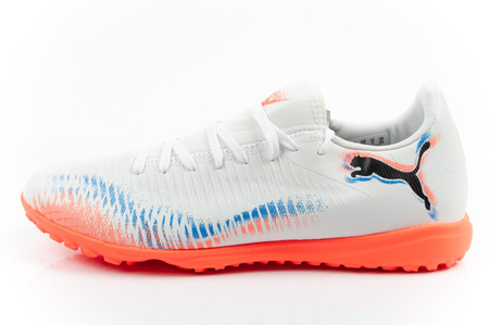 Ghete de fotbal pentru bărbați Puma Future 8 Play TT, alb-roz