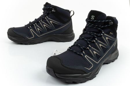 Salomon Onis [471013] GORE-TEX pantofi de trekking sport pentru bărbați, negri.