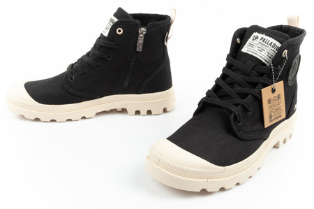 Teniși Palladium Pampa Zip High-Top pentru bărbați, negri