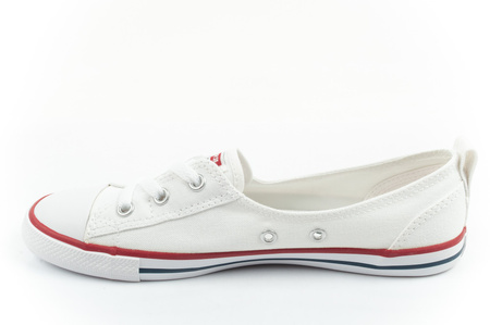 Pantofi sport Converse Chuck Taylor All Star Ballet Lace pentru femei, albi