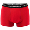 Le Coq Sportif boxeri chiloți bărbați set de 3 roșu gri bleumarin