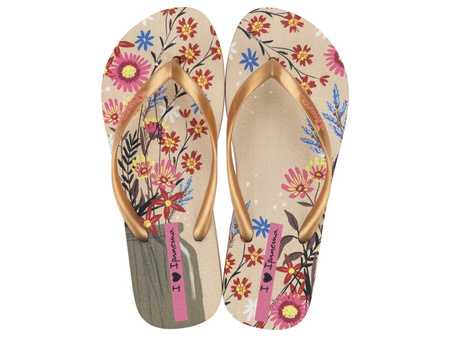 Flip-flops de damă tropicale Ipanema Verao [27197 BB268], bej.