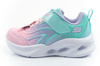 Pantofi sport Skechers Color Breeze LED pentru fete, turcoaz