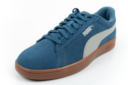 Teniși din piele pentru bărbați Puma Smash 3.0, clasici, albaștri la modă