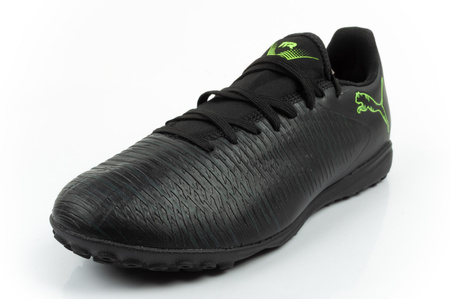 Ghete de fotbal pentru bărbați Puma Future 8 Play TT, negru/verde, pentru gazon artificial