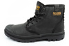 Teniși sport Palladium Pampa Hi Coated pentru bărbați, negri