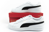 Teniși din piele pentru bărbați Puma Smash 3.0, albi