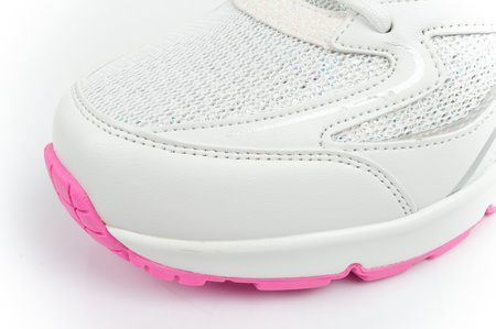 Pantofi sport pentru femei Skechers Uno-So Wavy [310555L/WPK], cu sclipici, alb.