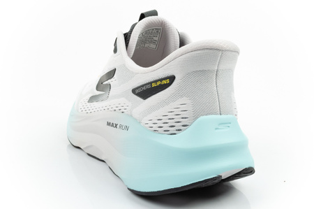 Pantofi sport Skechers Max Run pentru bărbați, albi, SLIP-INS