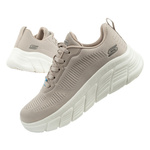 Teniși Skechers Bobs B Flex pentru femei, în culoarea bej la modă