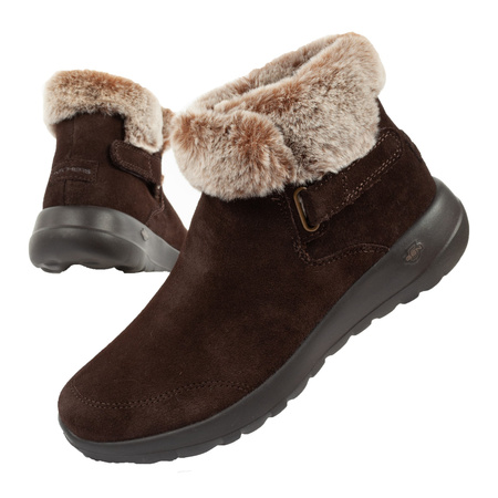 Pantofi de iarna dama Skechers On-The-Go 144041/CHOC, maro.