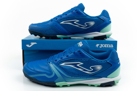 Ghete de fotbal Joma Turf pentru bărbați, Dribling 2604, albastre
