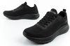 Teniși negri ușori pentru bărbați Skechers Bobs Squad Chaos
