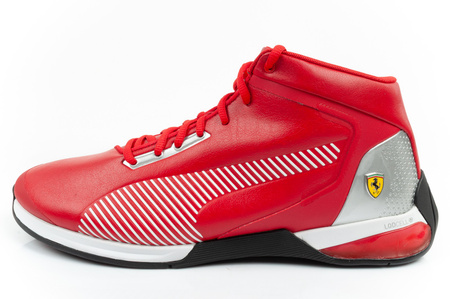Pantofi sport Puma Ferrari Race Kart Cat-X Mid [306549 02] pentru bărbați, până la glezne, roșii.