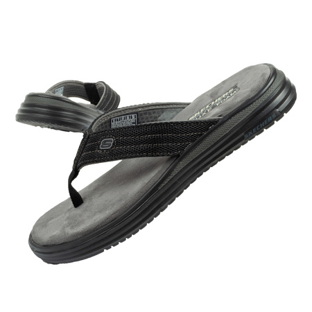 Flip-flops Skechers Proven pentru bărbați [204577 BLK], negru.
