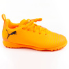 Ghete de fotbal pentru gazon artificial Puma Future 8 Play TT pentru copii, portocalii