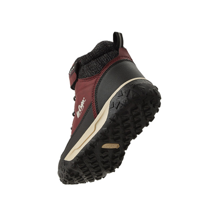 Ghete înalte cu izolație Lee Cooper Burgundy