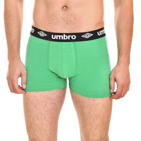 Boxer pentru bărbați Umbro [UMUM0197 2SP] PACK 2, verde.