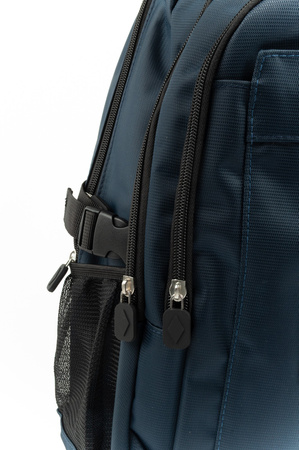 Rucsac Lee Cooper Navy Blue Classic Urban Sports pentru școală, 22L