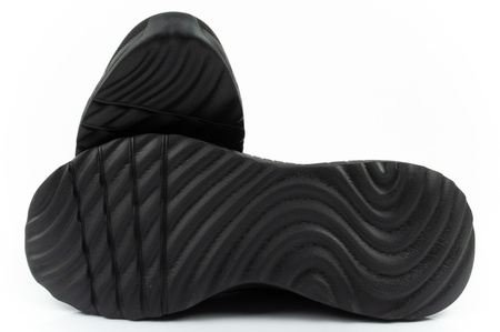 Teniși negri ușori pentru bărbați Skechers Bobs Squad Chaos