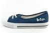 Teniși Lee Cooper pentru femei, balerini albaștri, fără slip-on
