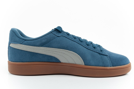 Teniși din piele pentru bărbați Puma Smash 3.0, clasici, albaștri la modă