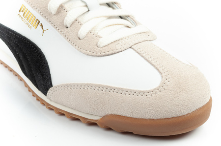 Pantofi sport unisex pentru femei Puma Arizona Retro Bej din piele