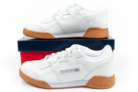 Pantofi sport pentru bărbați Reebok Workout Plus [CN2126], alb.