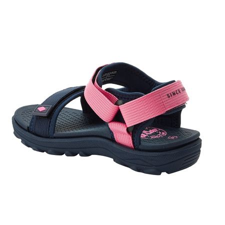 Sandale Lee Cooper pentru fete, cu velcro, pentru plajă de vară, bleumarin și roz